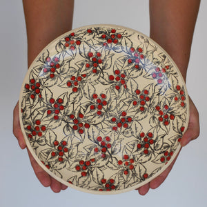 Ceramic Large Christmas Dinner Plate
