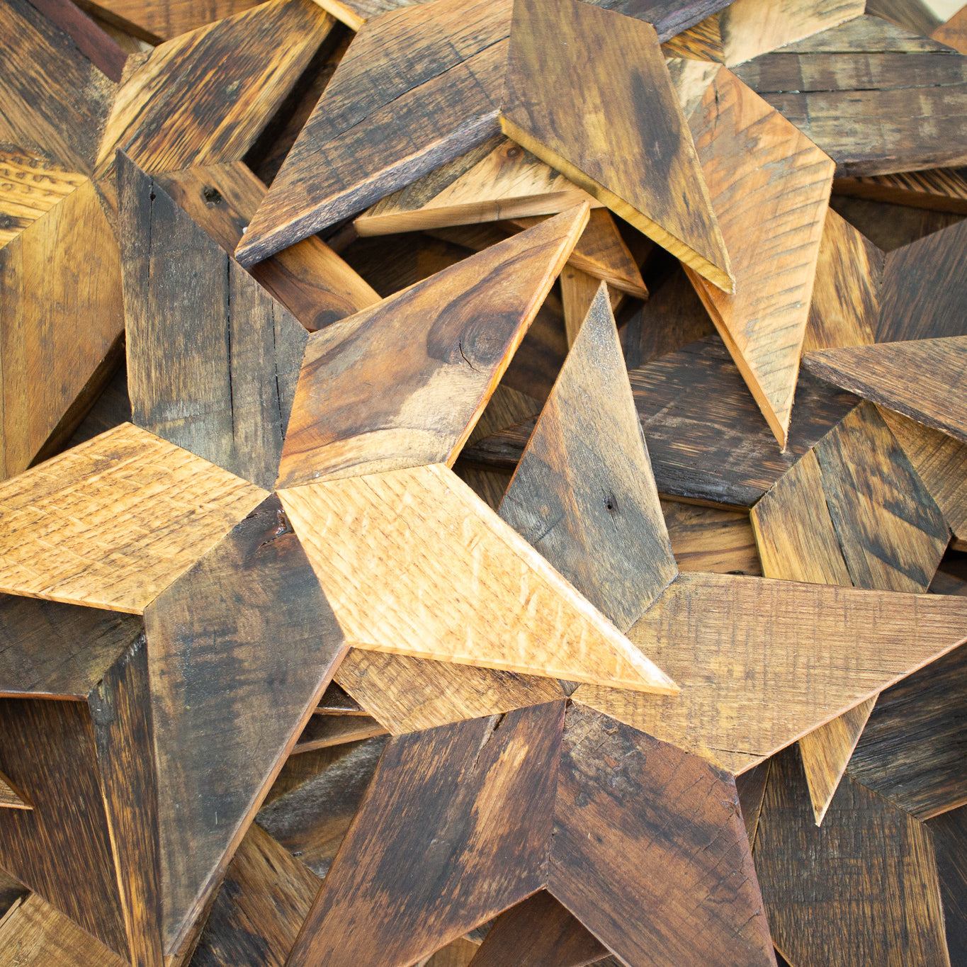 Table saw sled jig for making wooden stars by Dennehey Design Co. detail view 2