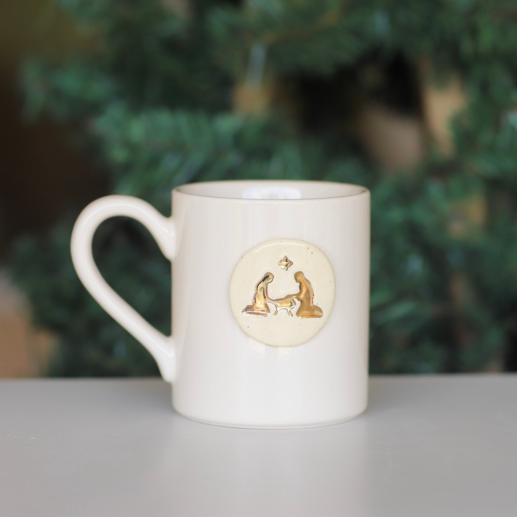 Prodigal Pottery Ceramic Nativity Mug Set — product view 2