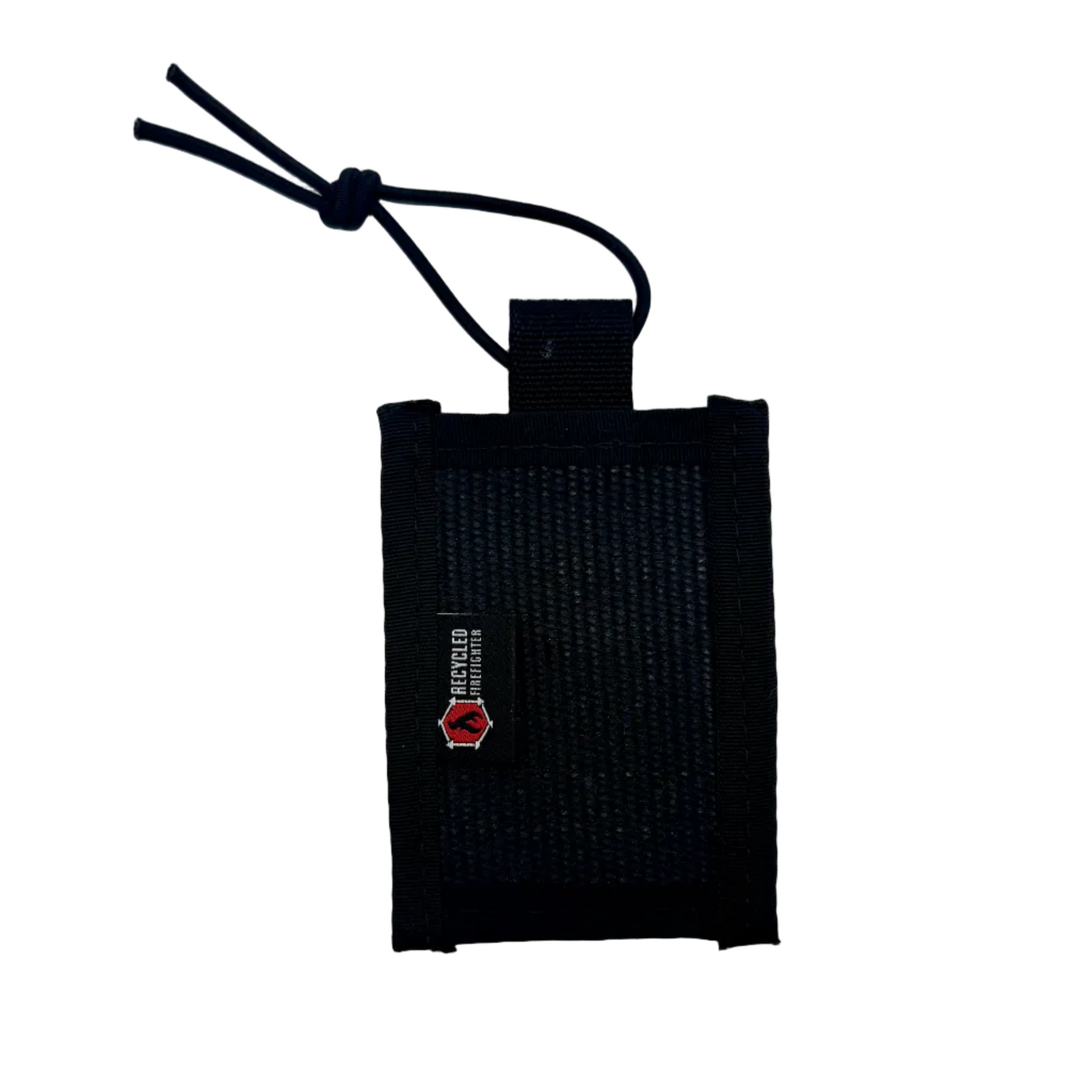 Firehose Luggage Tag detail view by Recycled Firefighter