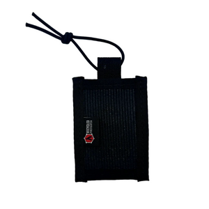 Firehose Luggage Tag detail view by Recycled Firefighter