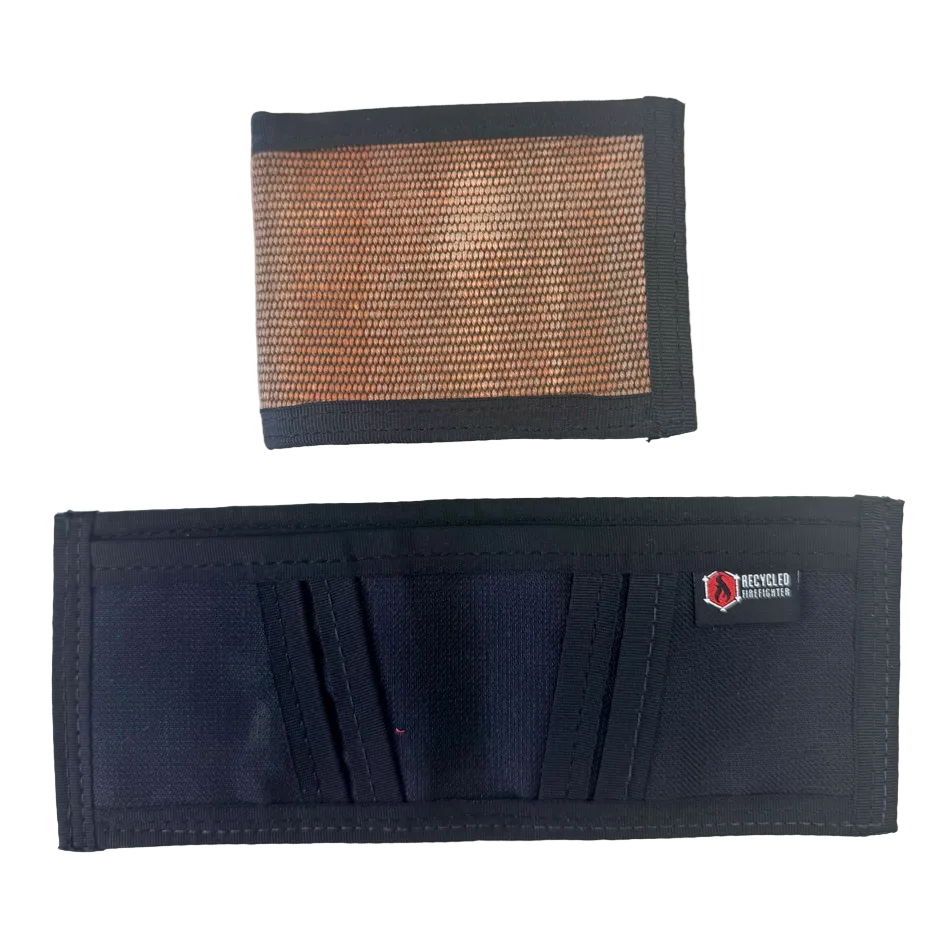 Lieutenant Wallet - Firehose Edition detail view by Recycled Firefighter