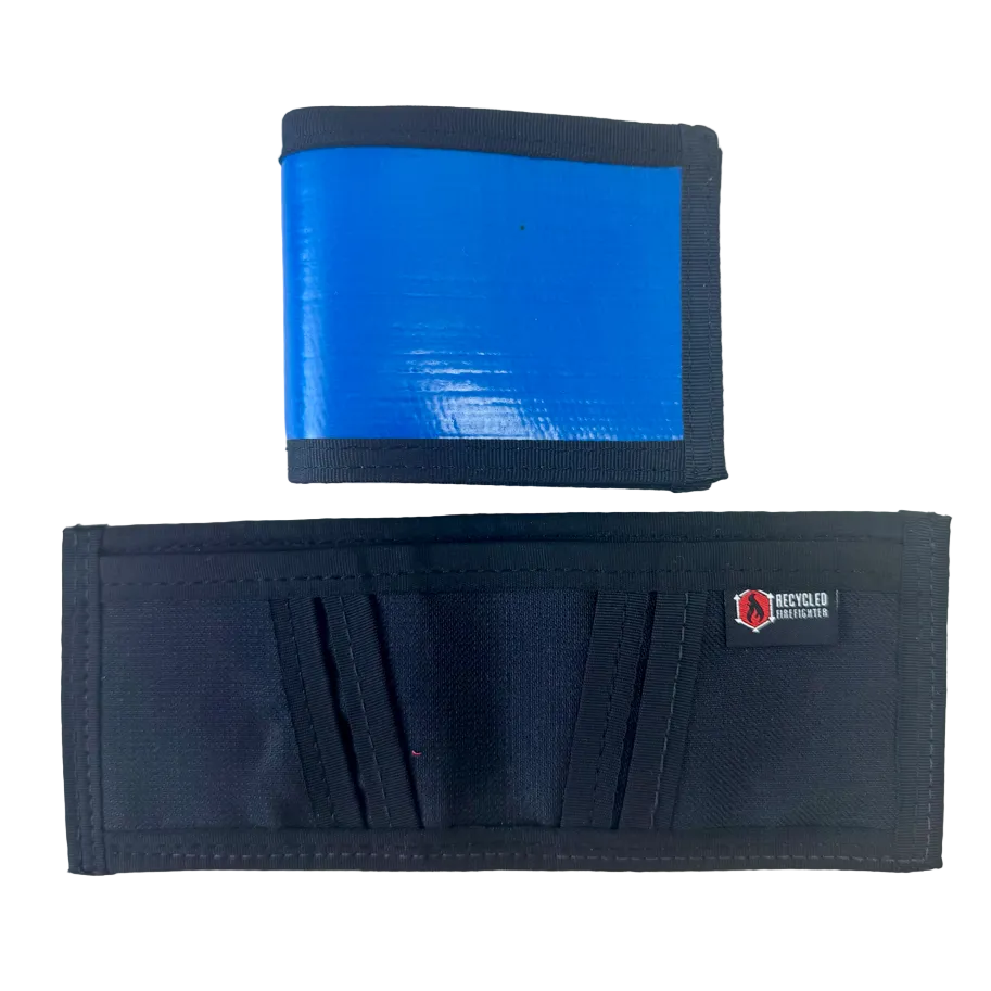 Lieutenant Wallet - Firehose Edition detail view by Recycled Firefighter