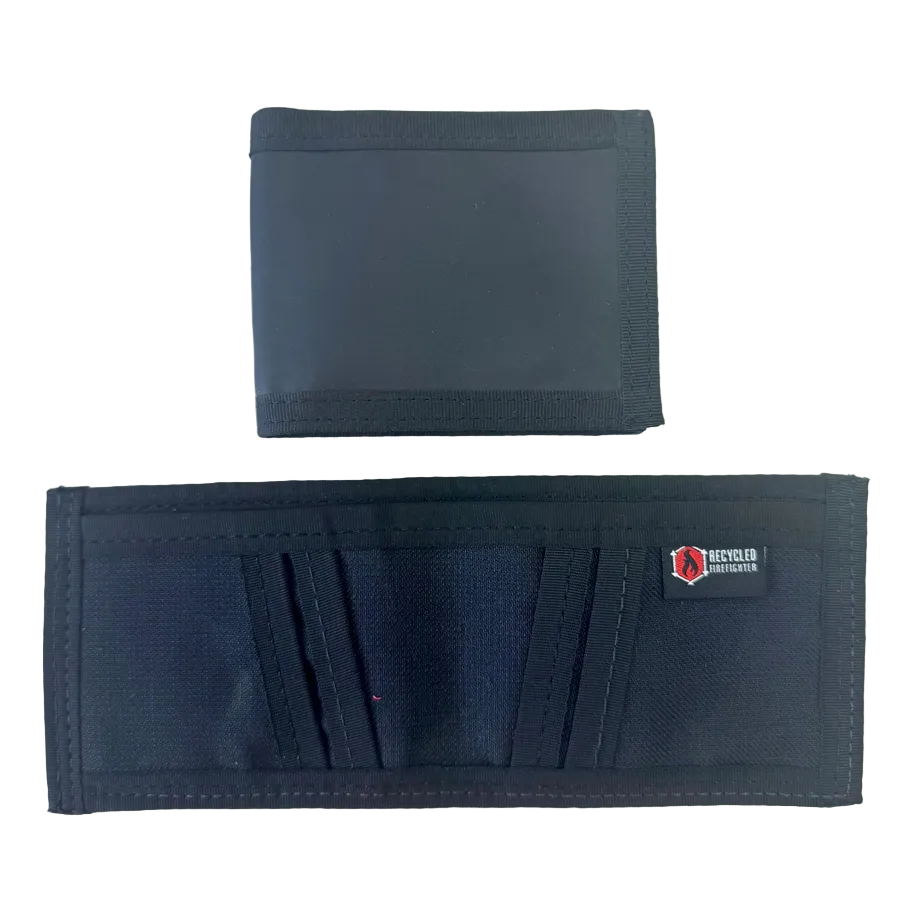 Lieutenant Wallet - Combat Leather Edition by Recycled Firefighter