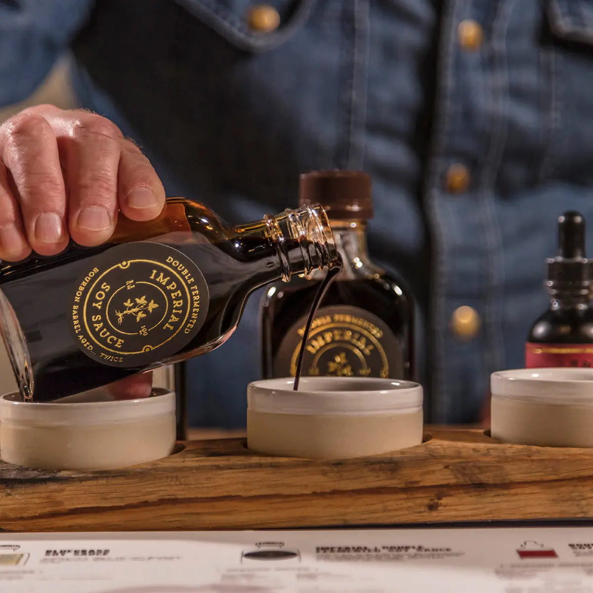 Imperial Double Fermented Soy Sauce by Bourbon Barrel Foods, Southern food gift detail photo 3