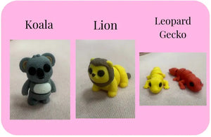 Individual Little Fidget | Made-to-Order 3D Printed Mini Toy by Mushroom Lady Co, paper gift detail photo 17