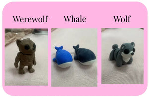 Individual Little Fidget | Made-to-Order 3D Printed Mini Toy by Mushroom Lady Co, paper gift detail photo 34