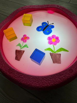 Insert for Stepping Stones by Maple Play, educational toys detail photo 5
