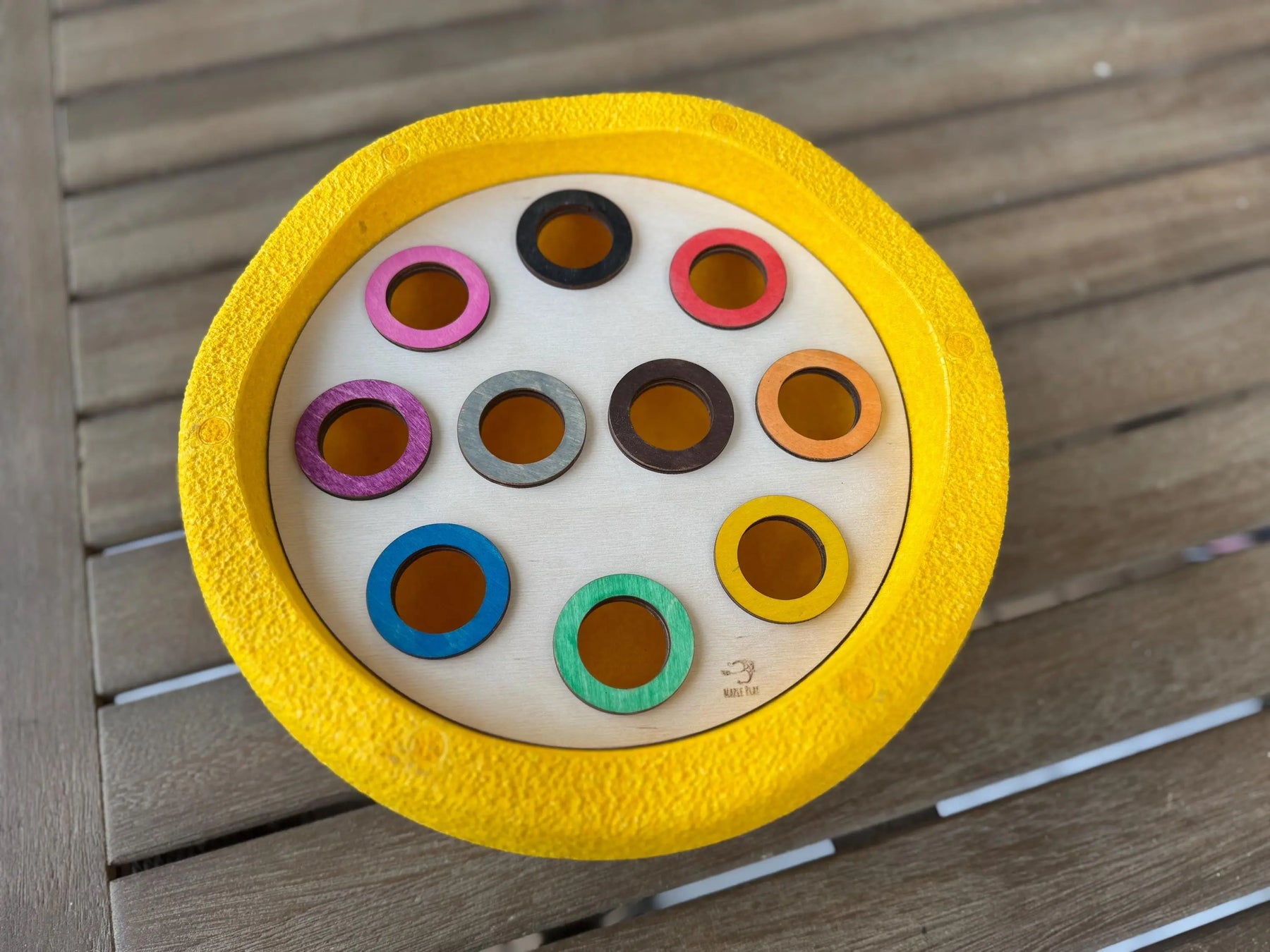 Insert for Stepping Stones by Maple Play, educational toys detail photo 7