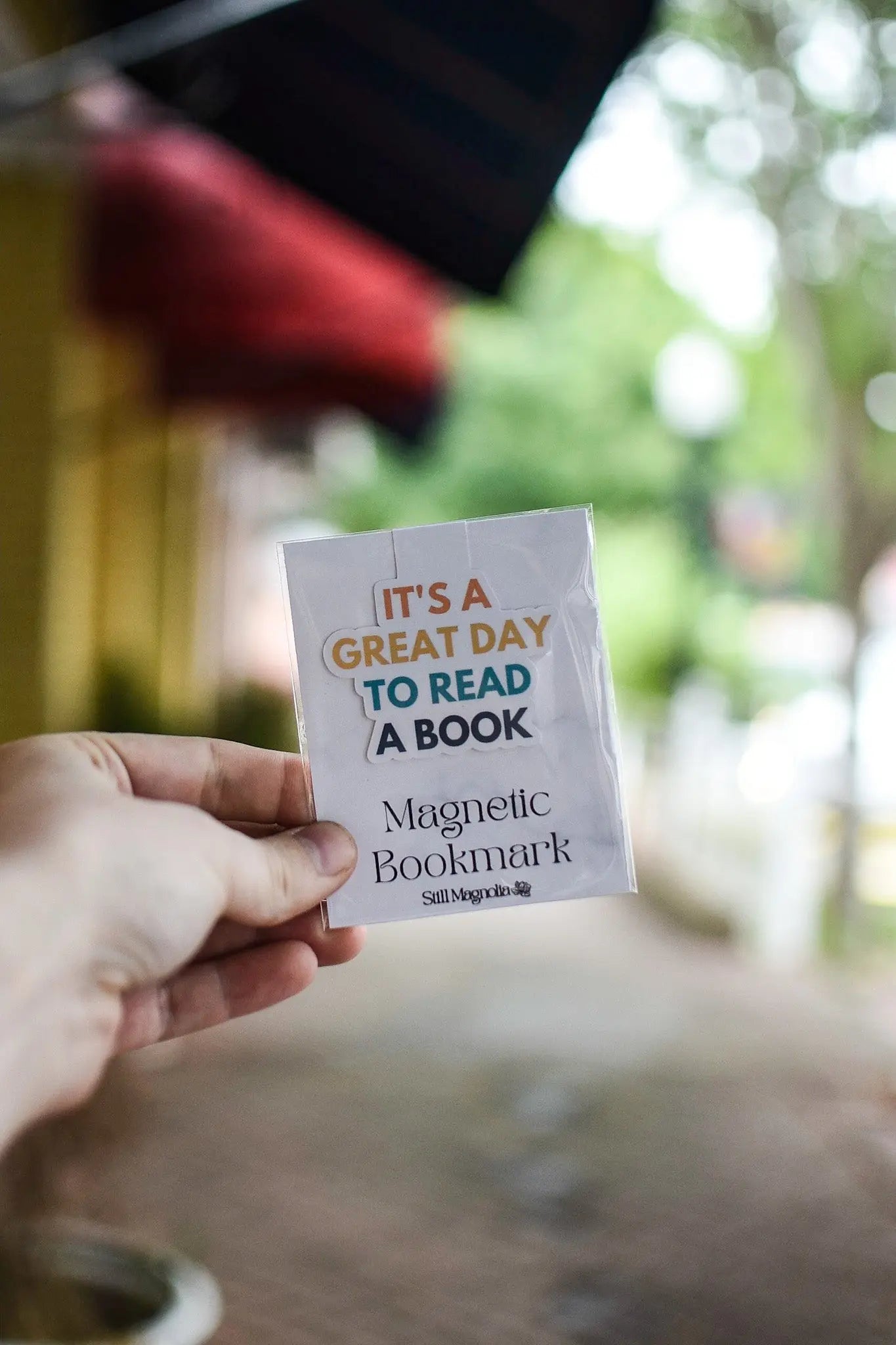 It's a Great Day to Read a Book - Magnetic Bookmark by Still Magnolia, Southern home decor main product photo