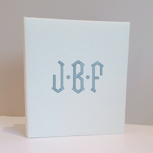 Baby Memory Book - Ivory Linen (w/ Accent) by AP Creations in Tuscaloosa, paper gift detail photo 16