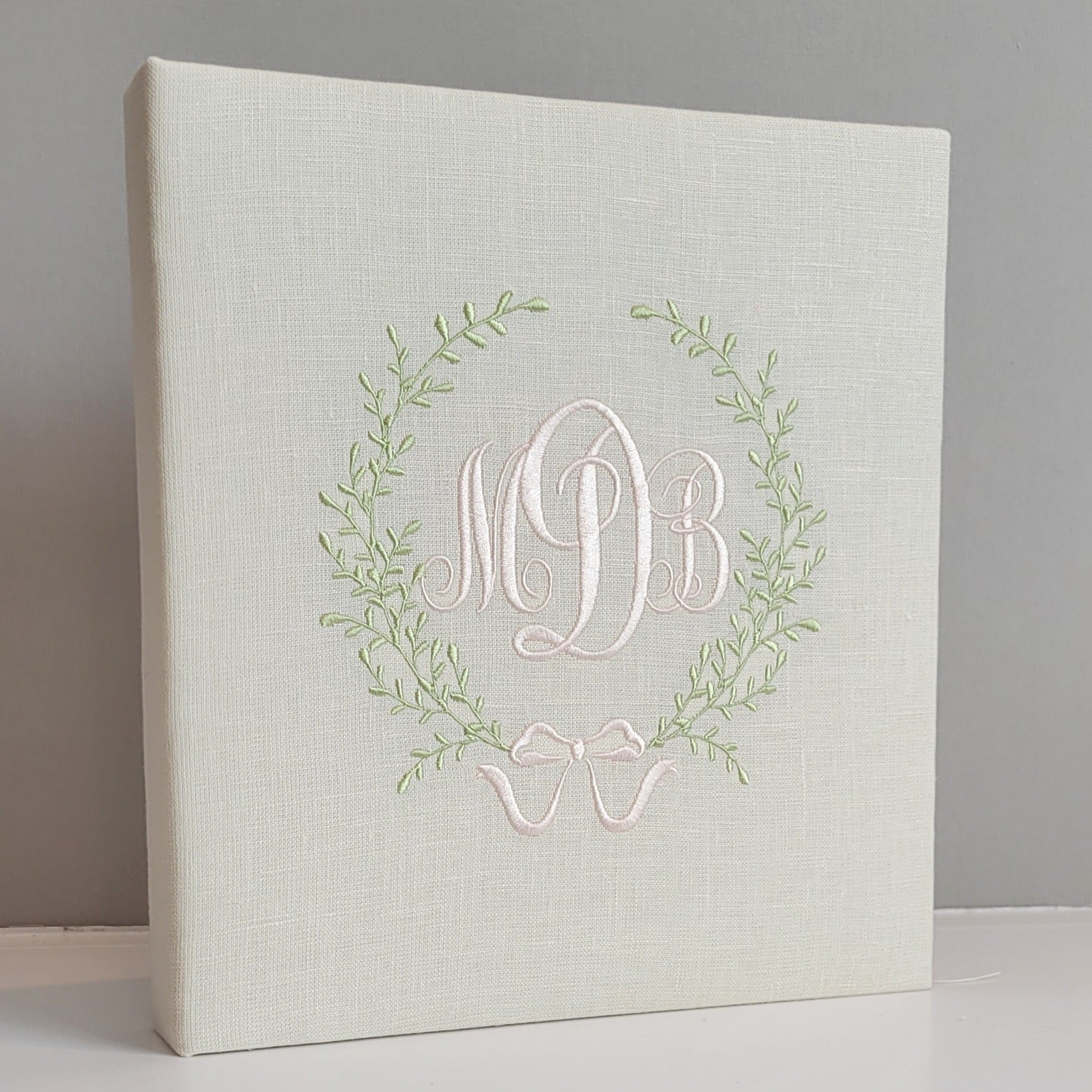 Baby Memory Book - Ivory Linen (w/ Accent) by AP Creations in Tuscaloosa, paper gift detail photo 7