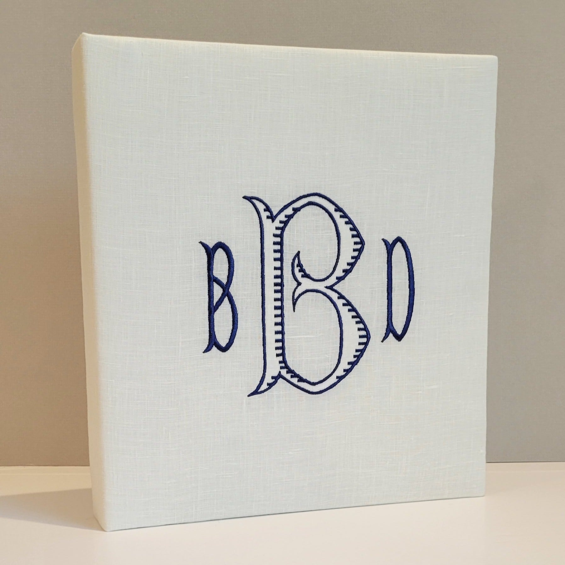 Baby Memory Book - Ivory Linen (w/o Bow) by AP Creations in Tuscaloosa, paper gift main product photo