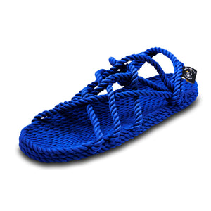 JC - Royal Blue handmade rope sandals by Nomadic State of Mind