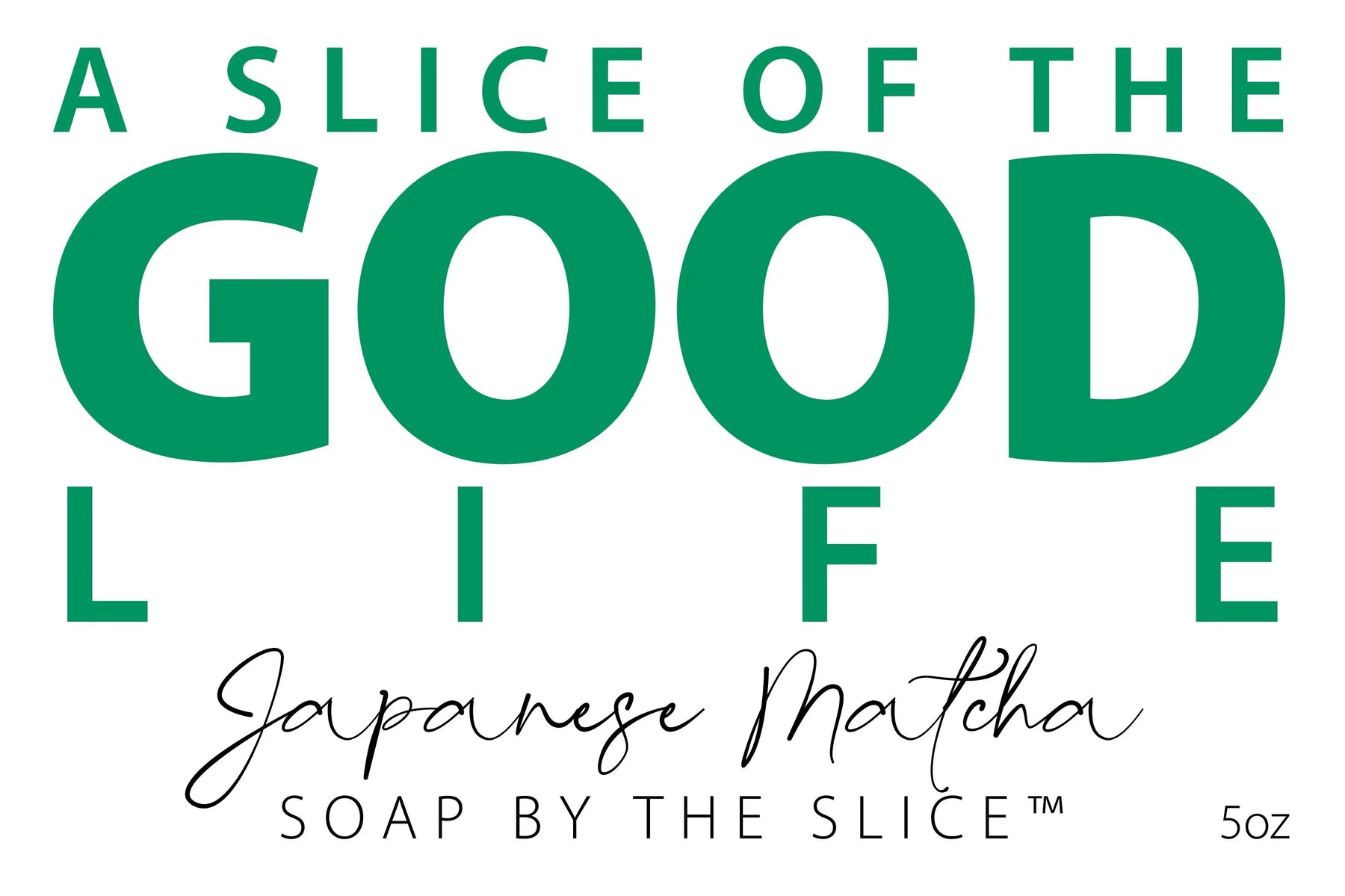 Japanese Matcha SOAP SLICE 5 oz. by Essential Journeys, natural skincare detail photo 7