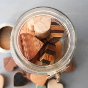 Jar of Hearts by Dennehey Design Co., Southern home decor detail photo 5