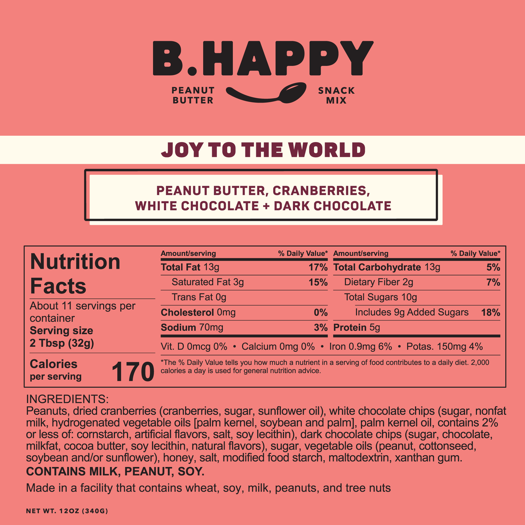 Joy To The World by B. Happy Peanut Butter, Southern food gift detail photo 7