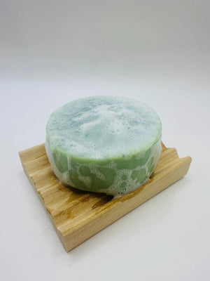 Juniper Berry Solid Dish Soap Set by Country Lather Soap Works, natural skincare detail photo 3