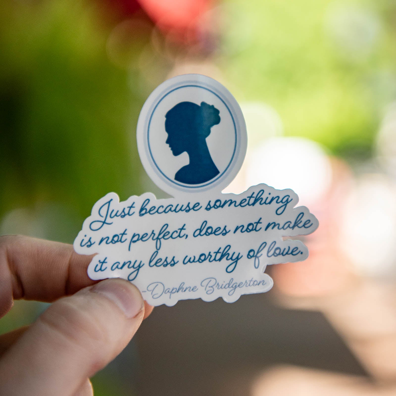 Just because... - Sticker by Still Magnolia, vinyl decal main product photo
