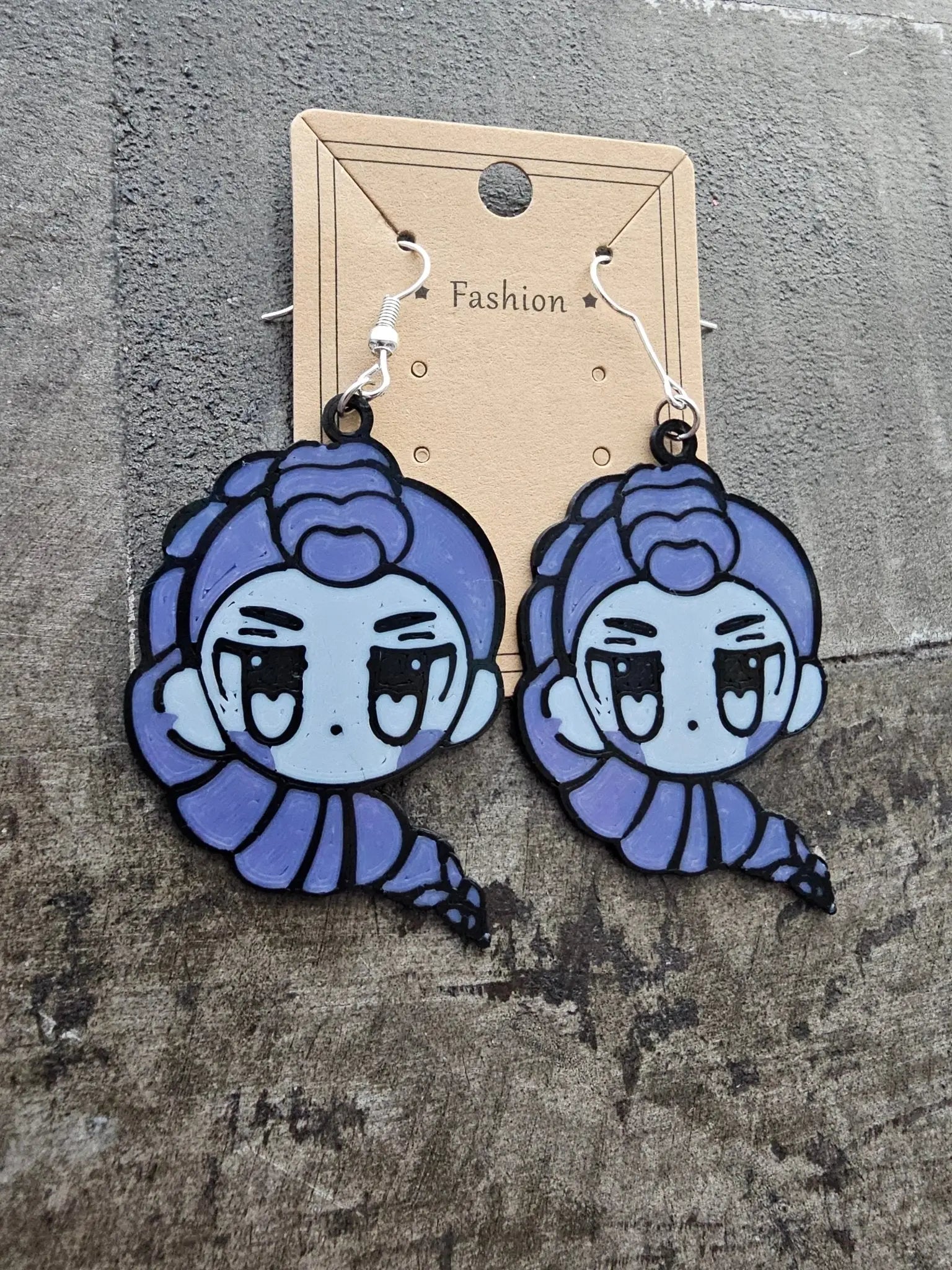 K-Pop Demon Hunter Inspired Earrings – Rumi by The Tween Space, handmade jewelry detail photo 2