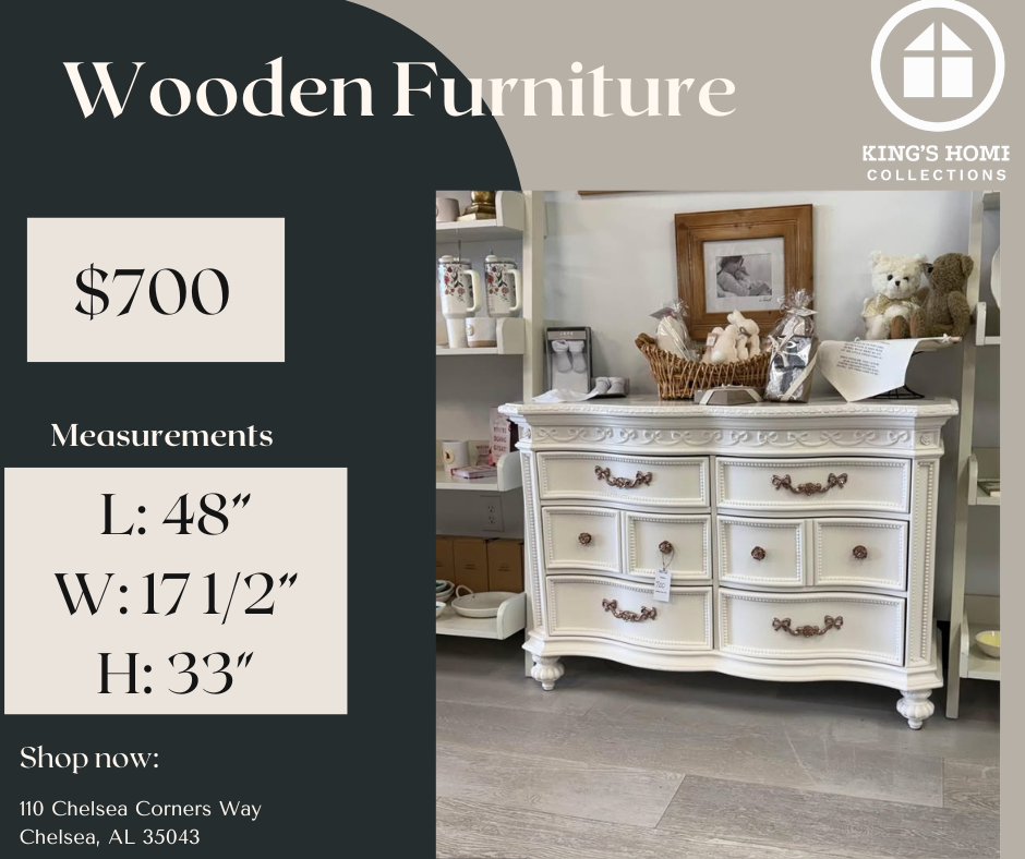 Prodigal Pottery Refurbished French Provincial Dresser — product view 1