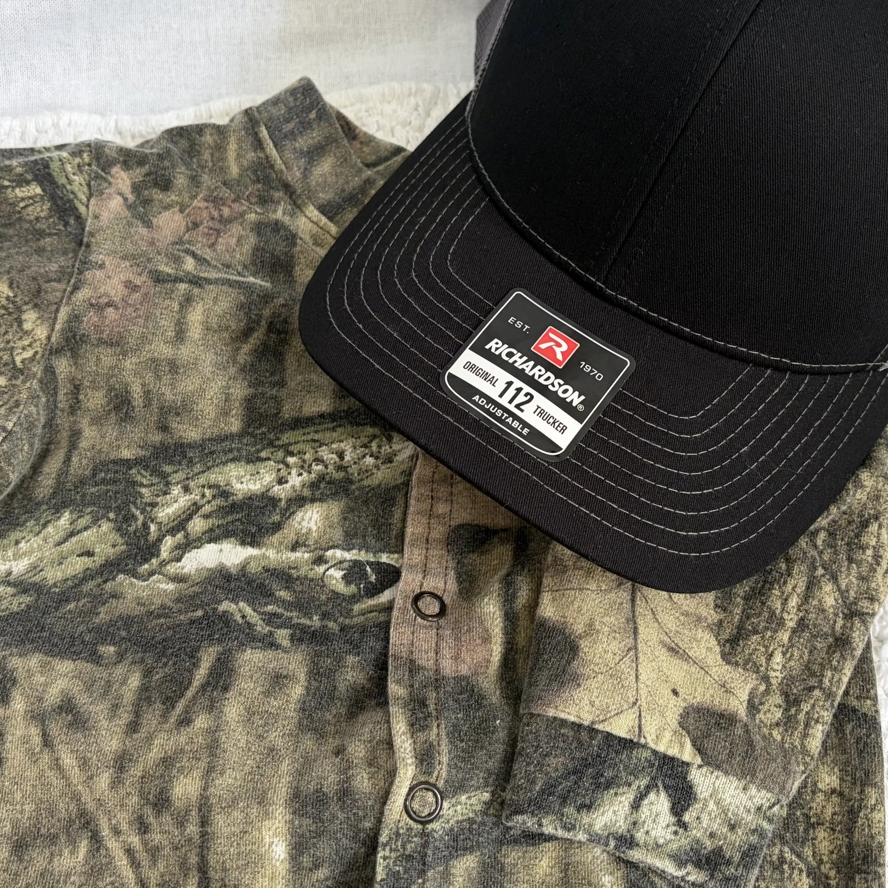 Keepsake Hat from Baby Clothes by Poor Hog Customs, Southern lifestyle apparel detail photo 5