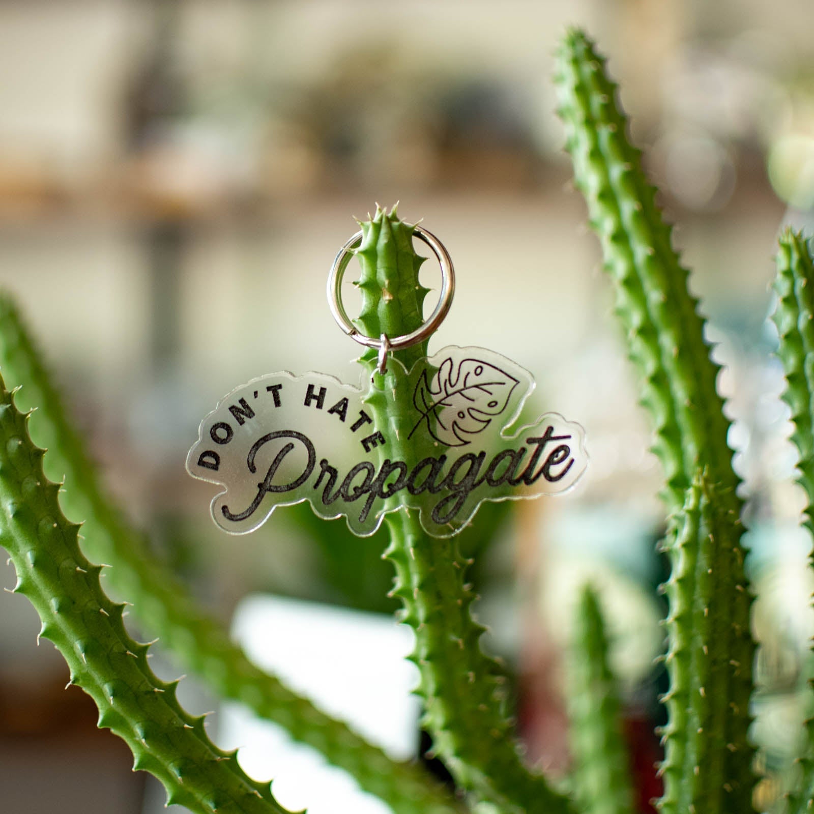 Don't Hate Propagate - Keychain by Still Magnolia, Southern lifestyle apparel main product photo