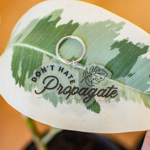 Don't Hate Propagate - Keychain by Still Magnolia, Southern lifestyle apparel detail photo 3