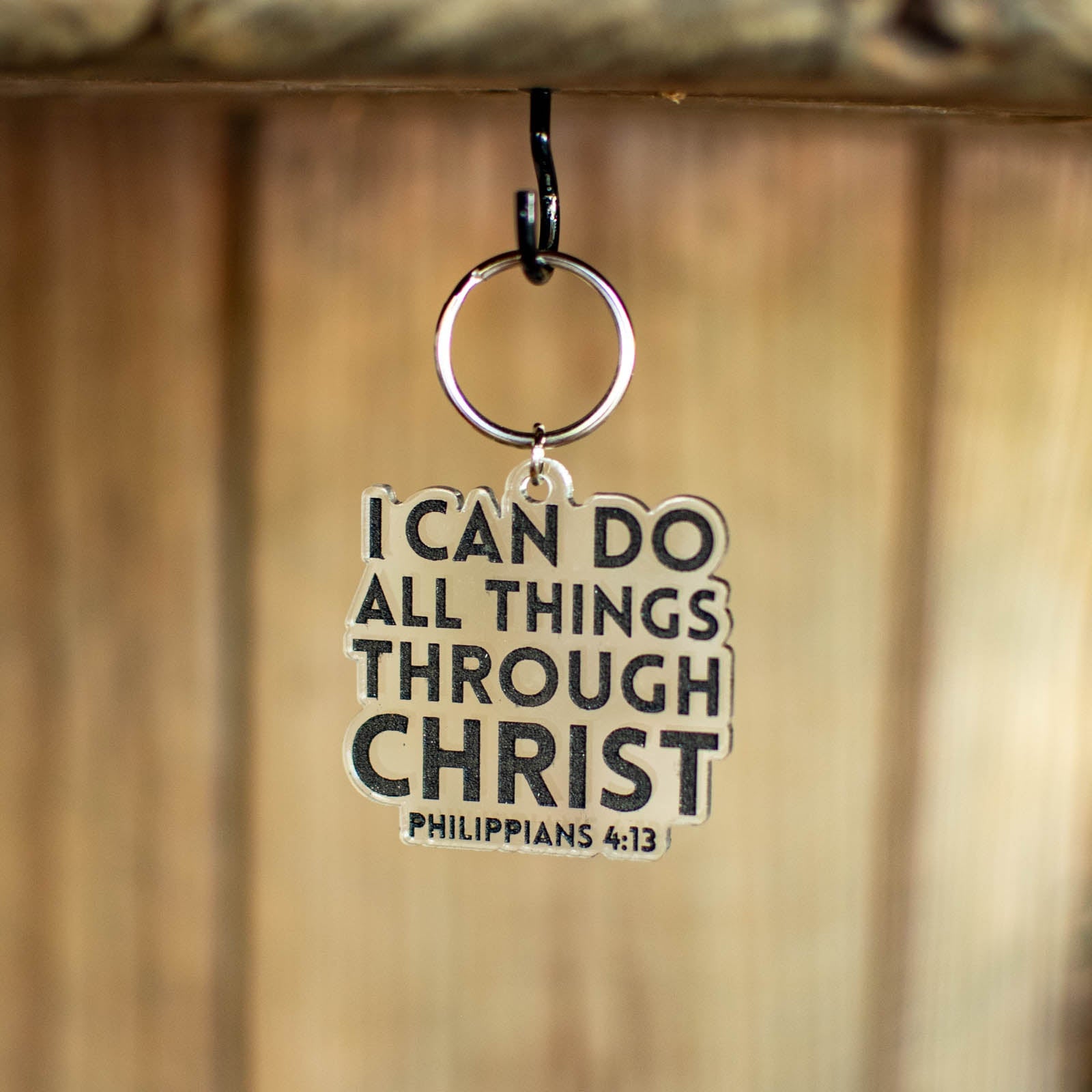 I Can Do All Things - Keychain by Still Magnolia, 3D printed gift detail photo 2