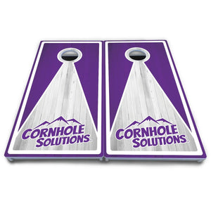 Keyhole CS Logo Cornhole Boards - All Weather Series by Cornhole Solutions, custom cornhole board detail photo 11