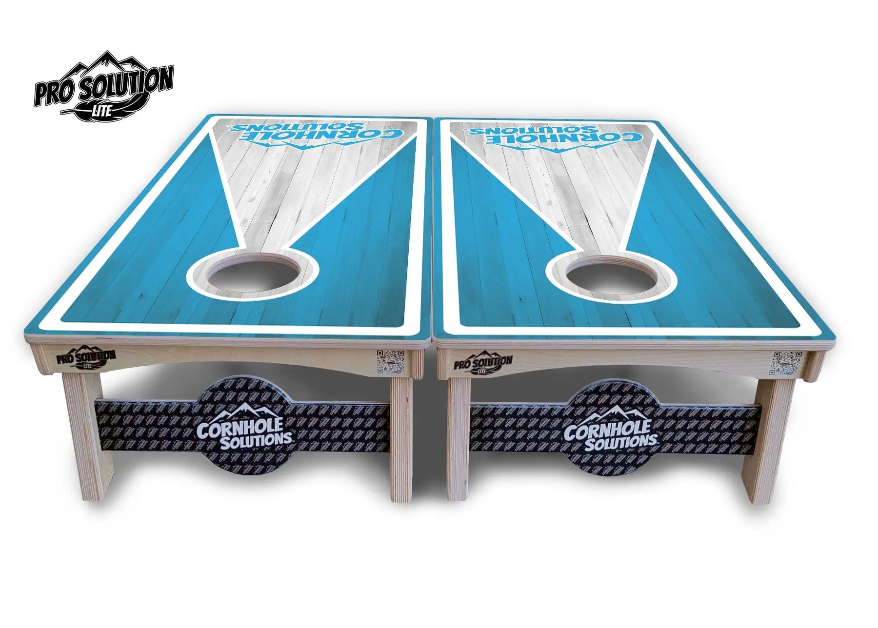 Keyhole CS Logo Cornhole Boards - Pro Solution Lite Series by Cornhole Solutions, custom cornhole board detail photo 3