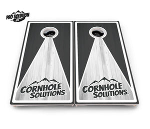 Keyhole CS Logo Cornhole Boards - Pro Solution Lite Series by Cornhole Solutions, custom cornhole board detail photo 7