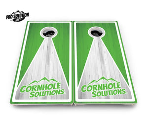 Keyhole CS Logo Cornhole Boards - Pro Solution Lite Series by Cornhole Solutions, custom cornhole board detail photo 9
