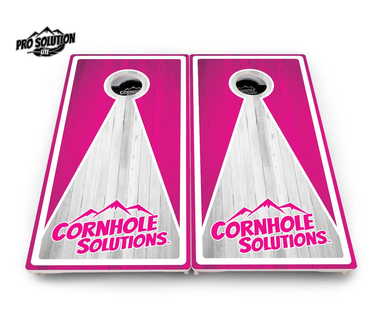 Keyhole CS Logo Cornhole Boards - Pro Solution Lite Series by Cornhole Solutions, custom cornhole board detail photo 13