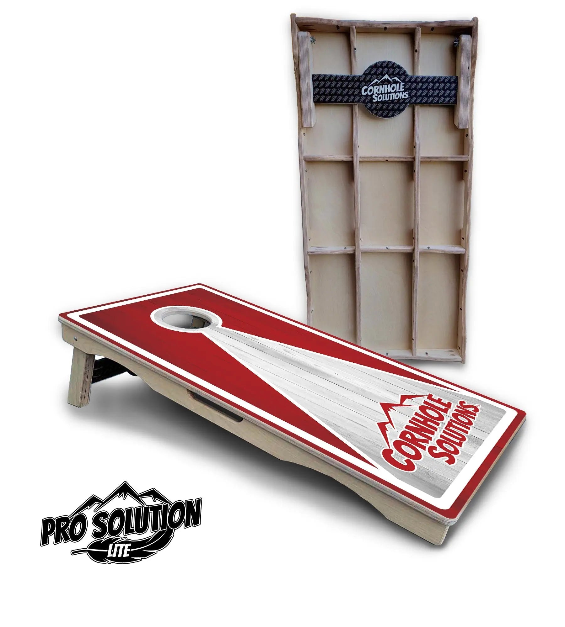 Keyhole CS Logo Cornhole Boards - Pro Solution Lite Series by Cornhole Solutions, custom cornhole board detail photo 16