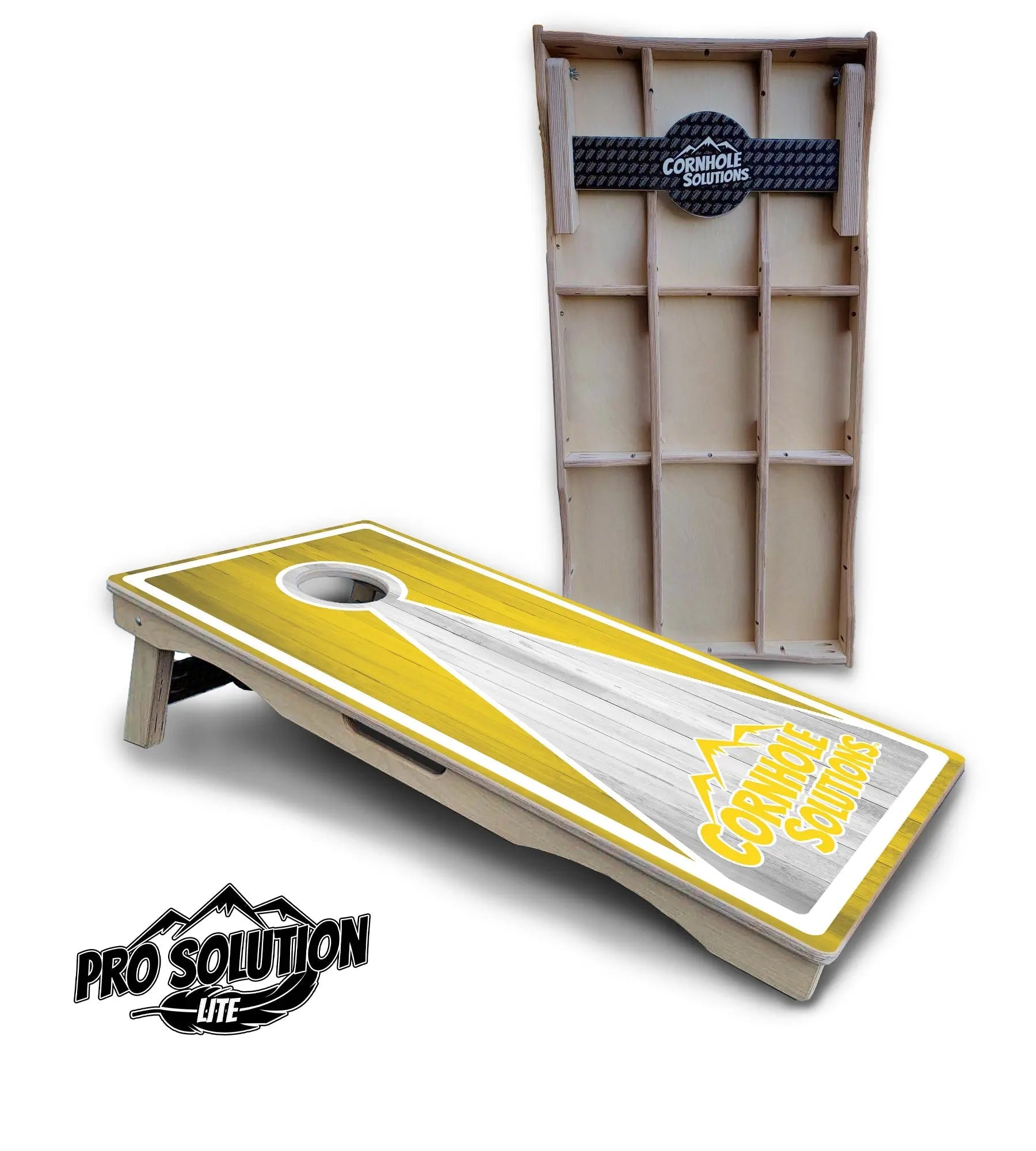 Keyhole CS Logo Cornhole Boards - Pro Solution Lite Series by Cornhole Solutions, custom cornhole board detail photo 18