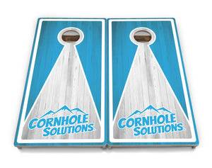 Keyhole CS Logo Cornhole Boards - Professional Tournament Series by Cornhole Solutions, custom cornhole board detail photo 2