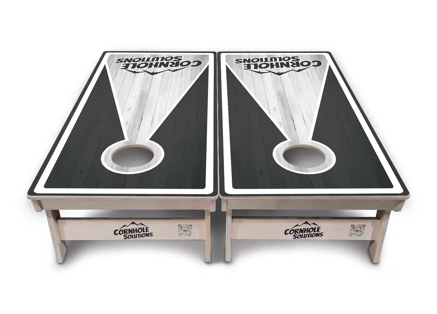 Keyhole CS Logo Cornhole Boards - Professional Tournament Series by Cornhole Solutions, custom cornhole board detail photo 4