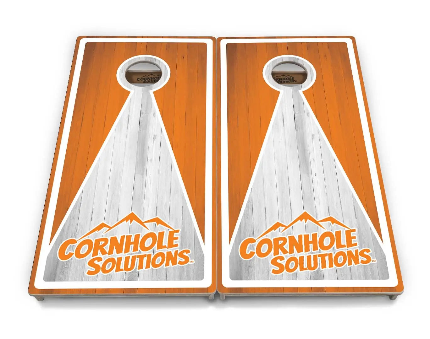 Keyhole CS Logo Cornhole Boards - Professional Tournament Series by Cornhole Solutions, custom cornhole board detail photo 9
