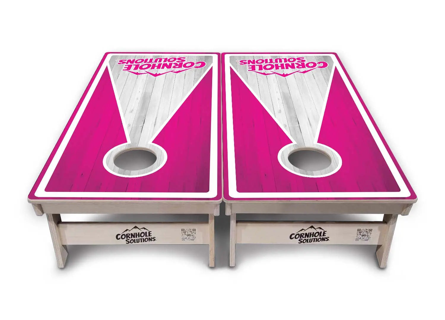 Keyhole CS Logo Cornhole Boards - Professional Tournament Series by Cornhole Solutions, custom cornhole board detail photo 10