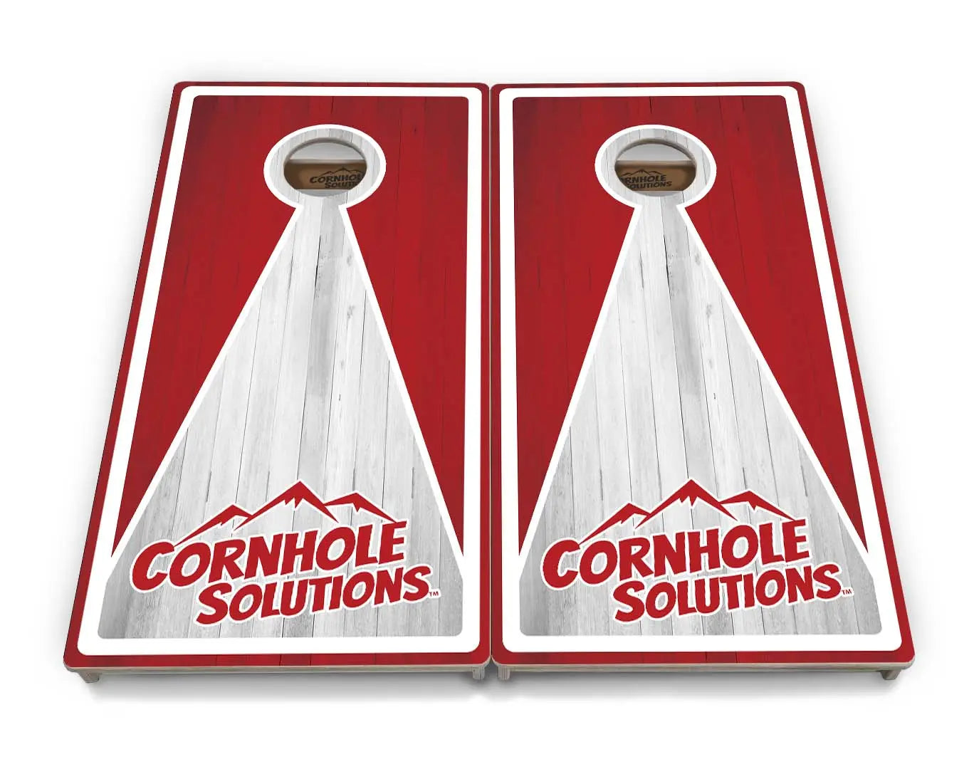 Keyhole CS Logo Cornhole Boards - Professional Tournament Series by Cornhole Solutions, custom cornhole board detail photo 15