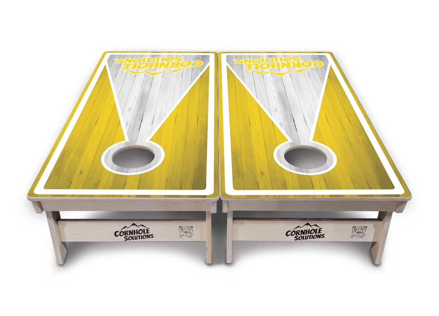 Keyhole CS Logo Cornhole Boards - Professional Tournament Series by Cornhole Solutions, custom cornhole board detail photo 16