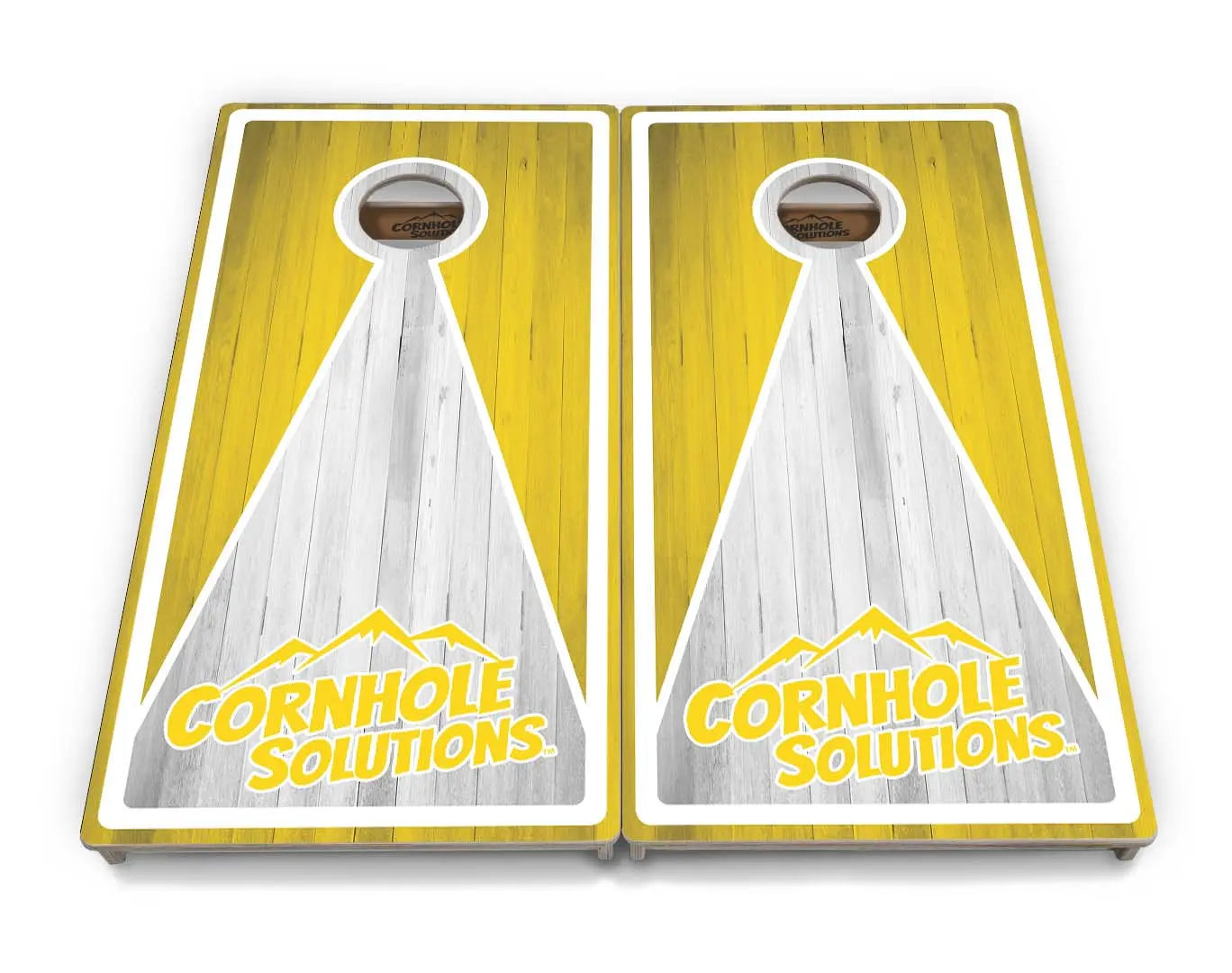 Keyhole CS Logo Cornhole Boards - Professional Tournament Series by Cornhole Solutions, custom cornhole board detail photo 17