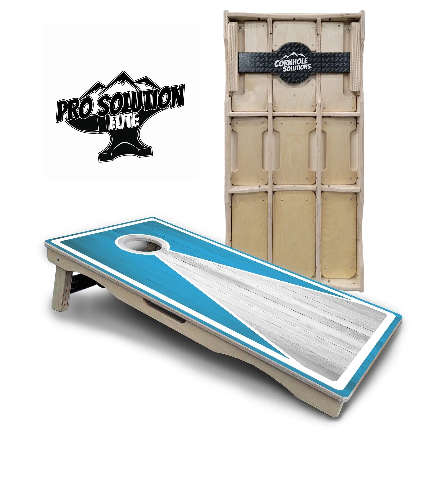 Keyhole Cornhole Boards - Pro Solution Elite Series by Cornhole Solutions, custom cornhole board detail photo 2