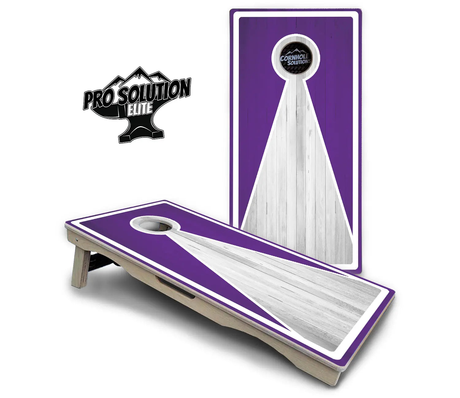 Keyhole Cornhole Boards - Pro Solution Elite Series by Cornhole Solutions, custom cornhole board detail photo 15
