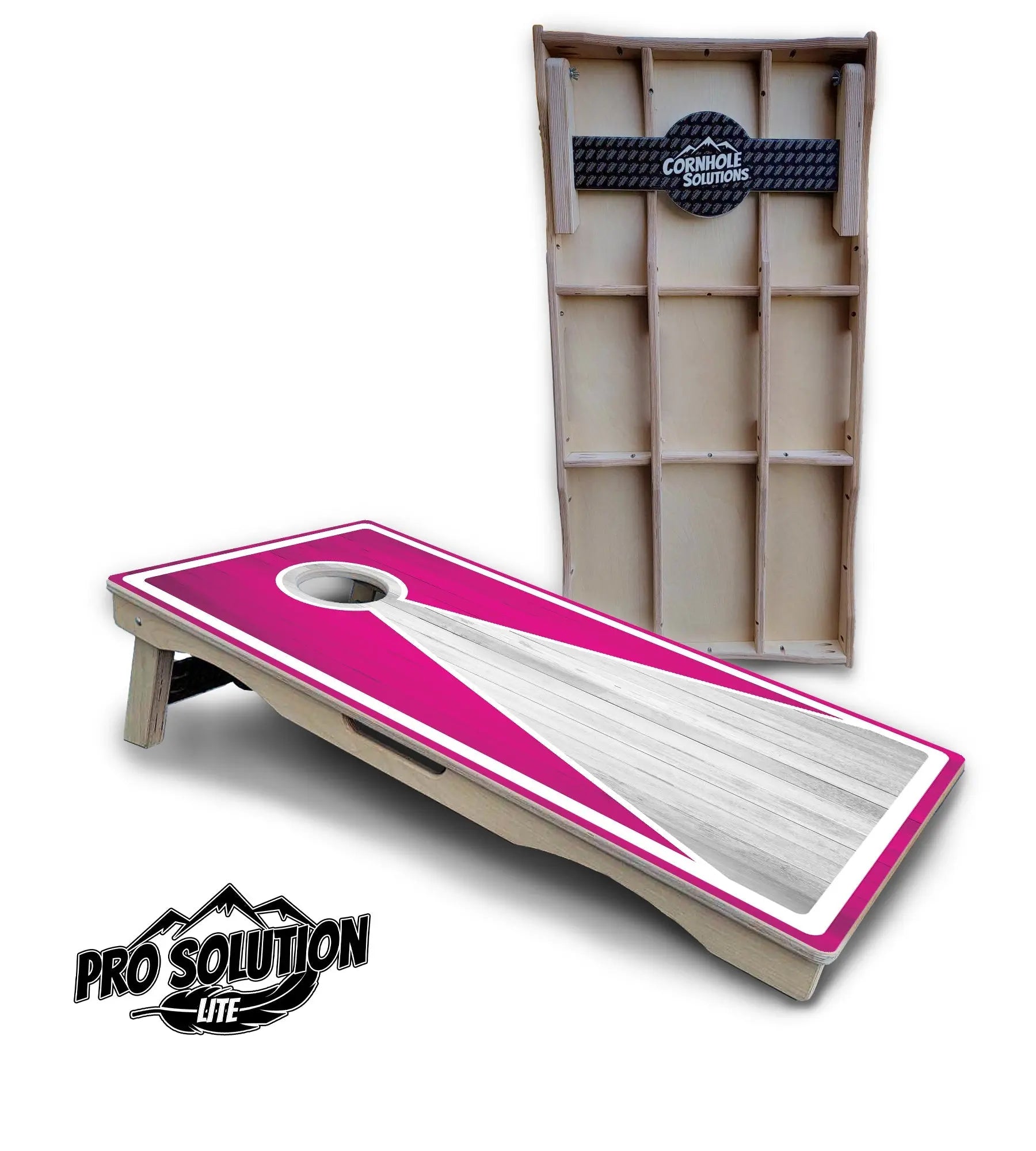 Keyhole Cornhole Boards - Pro Solution Lite Series by Cornhole Solutions, custom cornhole board detail photo 12