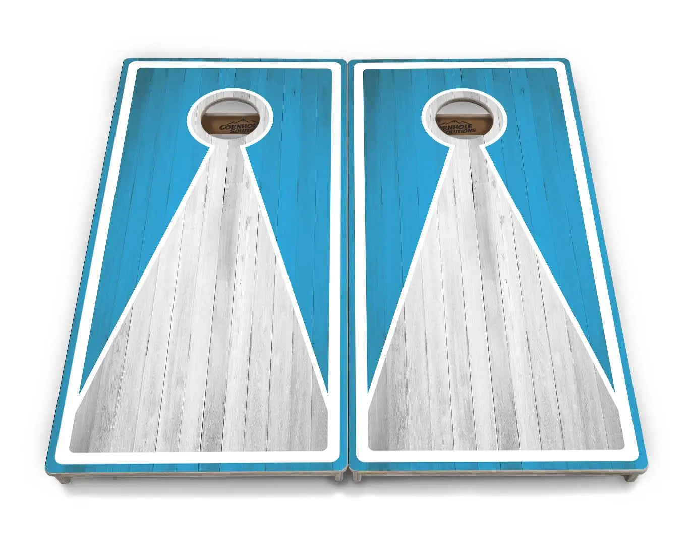 Keyhole Cornhole Boards - Professional Tournament Series by Cornhole Solutions, custom cornhole board detail photo 3