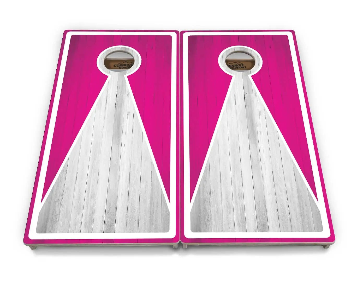 Keyhole Cornhole Boards - Professional Tournament Series by Cornhole Solutions, custom cornhole board detail photo 11