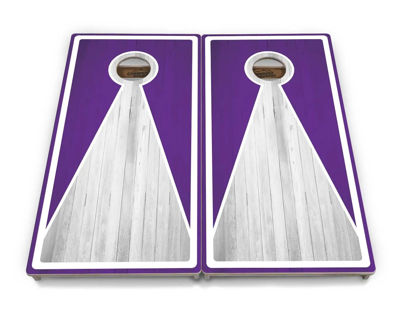 Keyhole Cornhole Boards - Professional Tournament Series by Cornhole Solutions, custom cornhole board detail photo 13