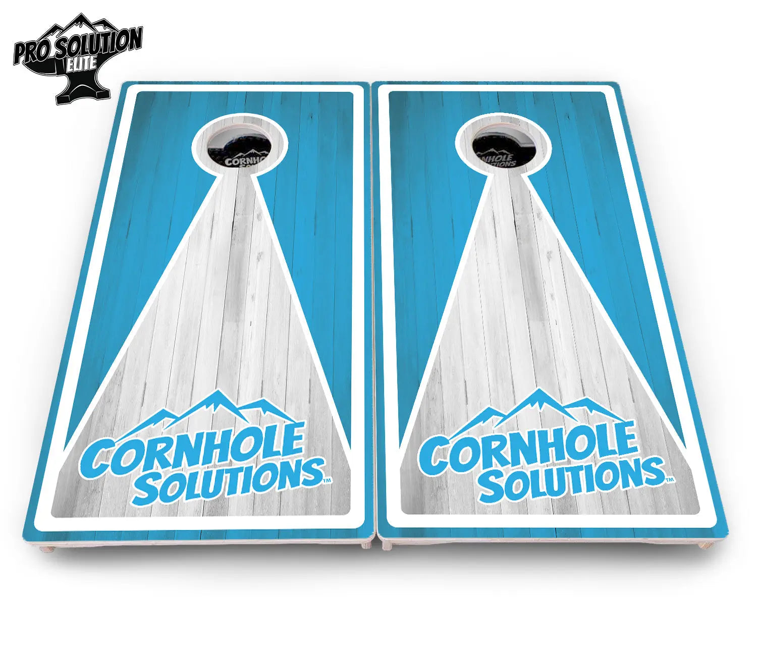 Keyhole Design Options CS Logo Cornhole Boards - Pro Solution Elite Series by Cornhole Solutions, Southern home decor detail photo 4